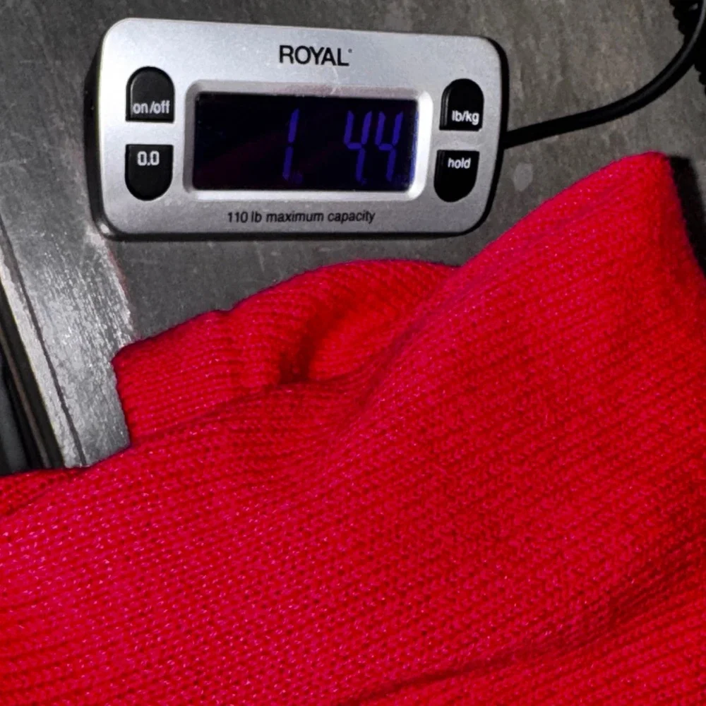 Vintage‎ B.P. Design Womens Red Snowman Snowflake Christmas Cardigan Sweater  L - Picture 11 of 12